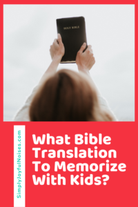 Which Bible Translation To Memorize With Your Choir
